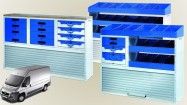 Rangement Véhicule Monoblocs pour véhicules utilitaire
