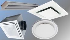 Grilles et diffuseurs plafond et faux-plafond