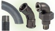 Raccords Fonte & Acier Noir
