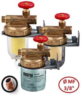 Filtre à mazout / Fioul « Olipur EA » simple conduite ØMF 3/8´´ (DN 10)