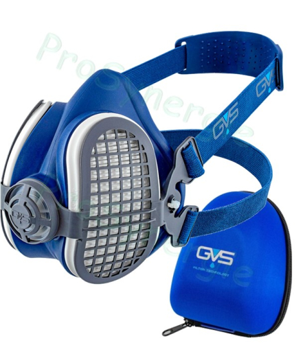 Demi-Masque Elipse comprenant filtres P3 RD et sacoche