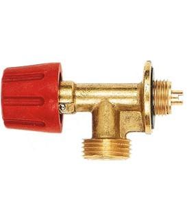 Robinet raccord pour bouteille Camping - sortie mâle bouteille Fr