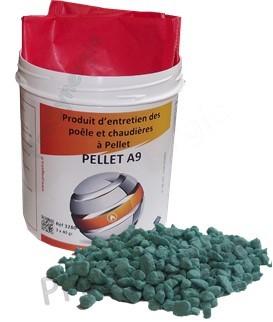 Pellet A9 - Pot de 3 Sachets 40gr de ramonage chimique