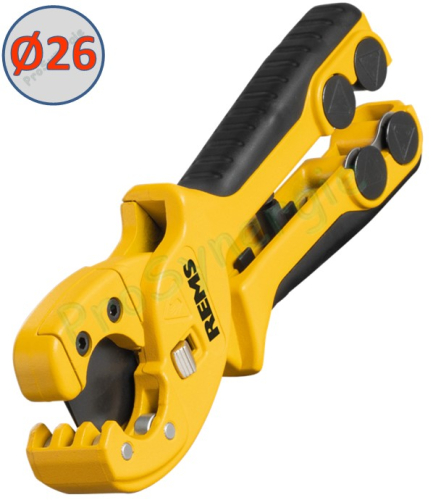 Coupe-tube plastique et multicouche PVC Ø 26 mm + Coupe-gaine Ø 35 mm - REMS ROS P 26/SW 35