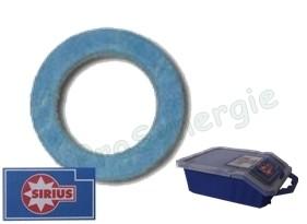 Joint CNK bleu pour gaz, oxygène, hydrocarbures, agrée GDF - 1.1/4´´ - 33/42 mm - Dimension : 30 x 38 x 2 - Qtté 25 pièces