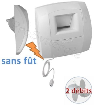 Bouche WC Bahia Curve S avec Cordelette W13- Débit  5-30m³/h - Sans Fût