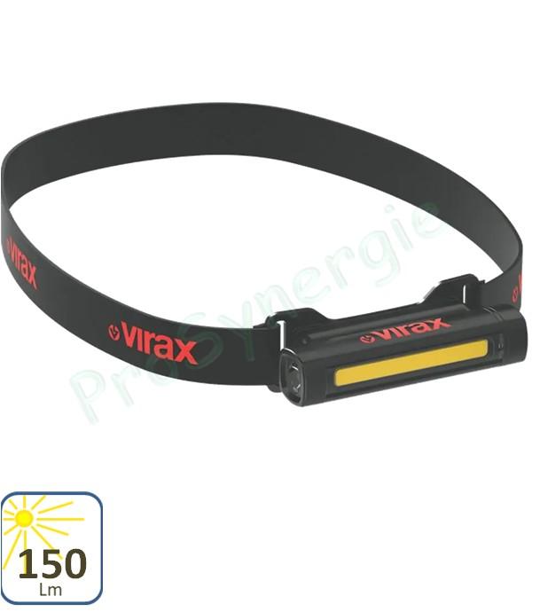 Lampe Frontale PRO 2 en 1 Rechargeable 150 lumens autonome 4 heures