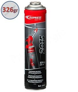 Cartouche de gaz 326 g - propylène (36%) + butane + propane