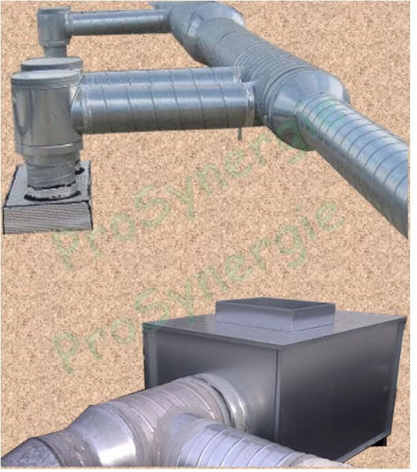 Conseil de pose de conduits circulaires galva pour Ventilation et Traitement d´Air