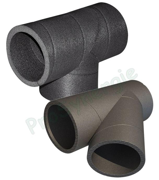 Calogaine PRO - Té 90° pour conduit de ventilation rigide isolé en mousse PE