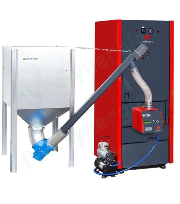 Utilisation des vis à granulé / pellet