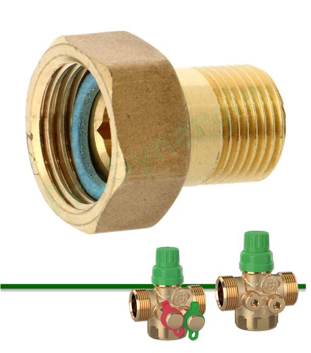 Raccords Union à joint plat pour vannes Flowmatic