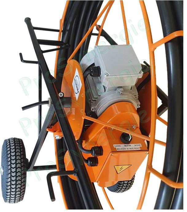 Nouveau Rotonet 2 sens : Présentation de l´appareil à débistrer les conduits de cheminée