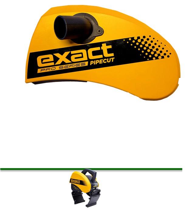 Option Carter avec embout aspirateur pour Scie circulaire Coupe-tube Exact PipeCut 220 Pro Series
