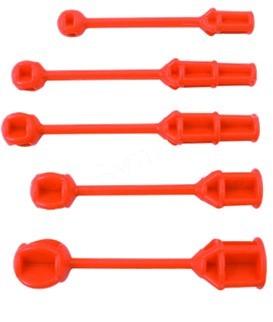 Embout dinsertion de la gaine sur le tube en cuivre