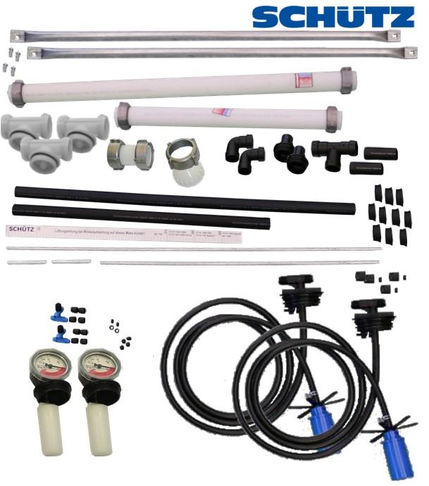 Kit Complémentaire d´accouplement Spécial CDL (en angle) pour cuve Schutz