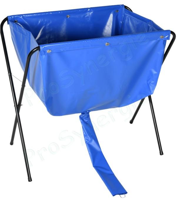 EASYRESERVE - Bag 150 L sur pied étanche - Dimension 85x90x60 cm - avec tuyau d'évacuation