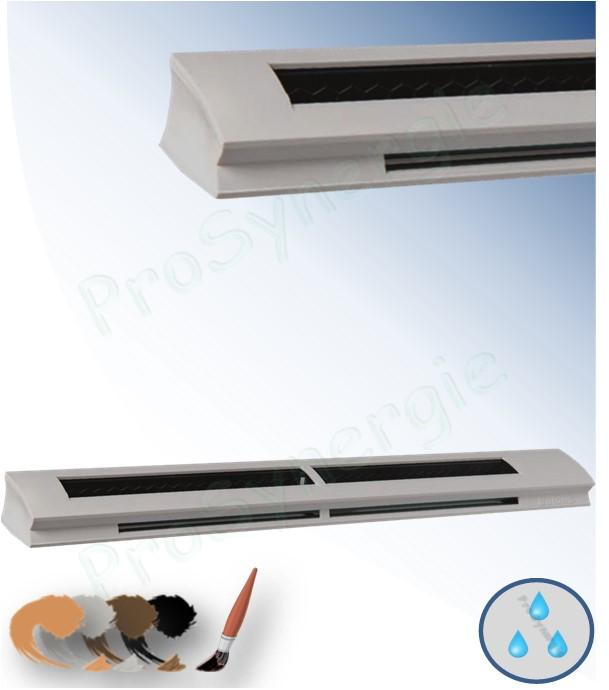 Entrée d´air hygroréglable menuiserie EHB² de 6 à 45 m³/h (LxH=406x31mm)