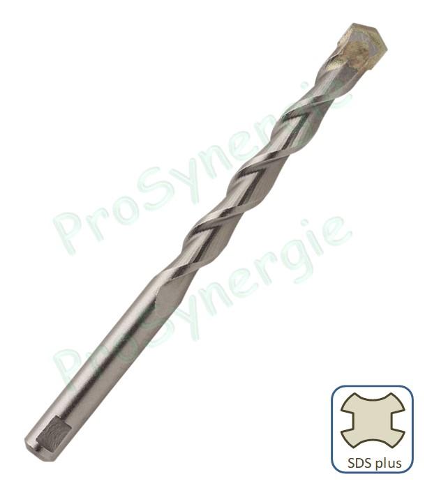 Foret centreur cylindrique 8x 105 pour porte trépan Pro SDS-plus attachement M16