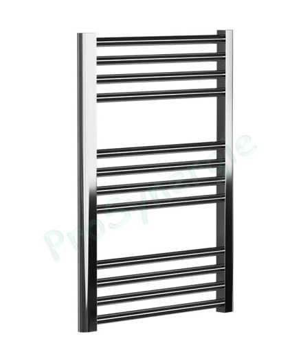 Radiateur Sèche Serviette Tubulaire Droit Coloris Chromé Série Mahana