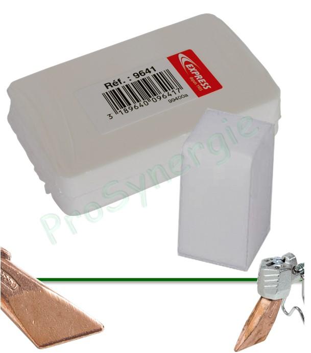 Pierre ammoniacale pour nettoyage pannes fer à souder en cuivre