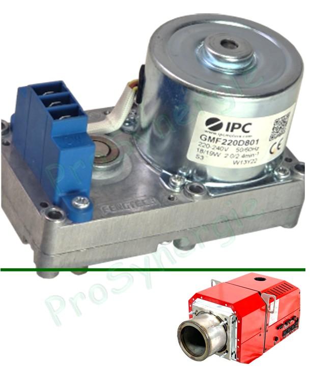 Motoréducteur d'entrainement de la chambre de combustion (creuset) rotative pour SMB50 Rotary