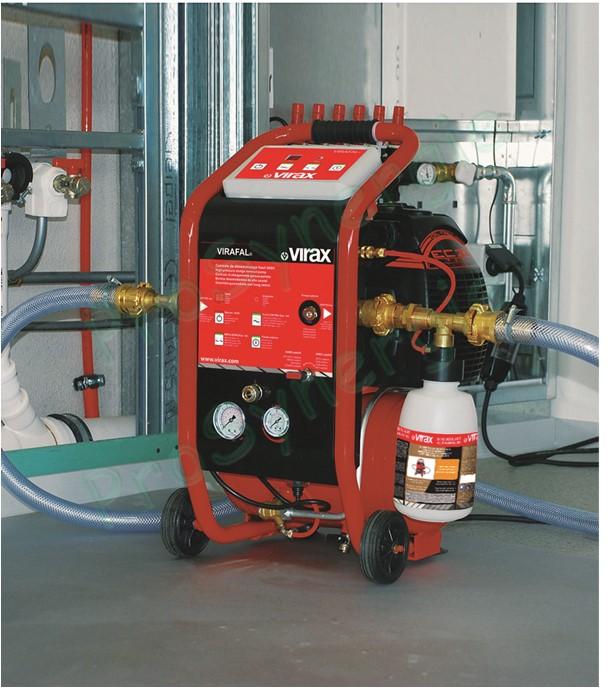 Tutoriels pour l´utilisation de la centrale de désembouage Virafal Virax