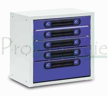 Bloc à tiroirs court. avec tiroirs h=48cm