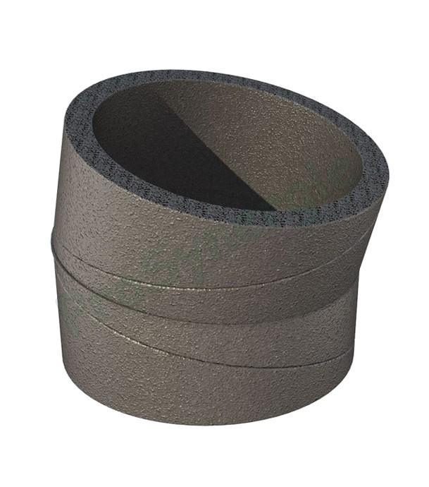 Calogaine PRO - Coude 15° pour conduit de ventilation rigide isolé en mousse PE Øint. 180mm (ext. 215)