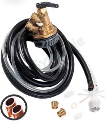 Ensemble daspiration double conduite « Flexo-Bloc » Ø 2´´