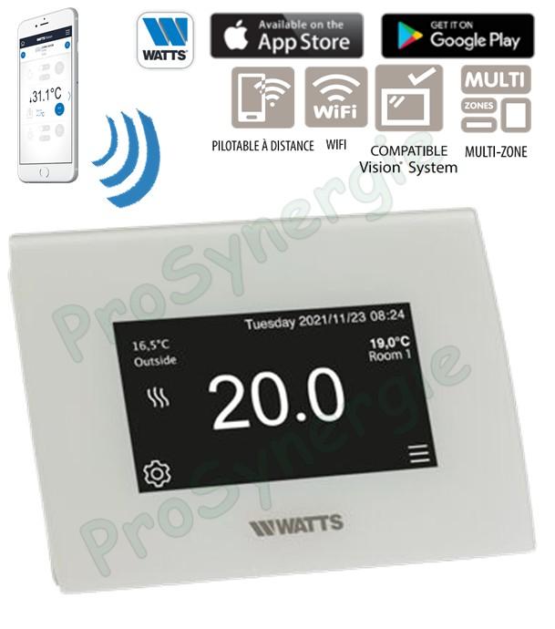 Centrale Vision® Wireless BT-CT03 RF pilotage radio (sans fil) avec écran tactile 4,3'' + carte micro SD Gestion multi-zone