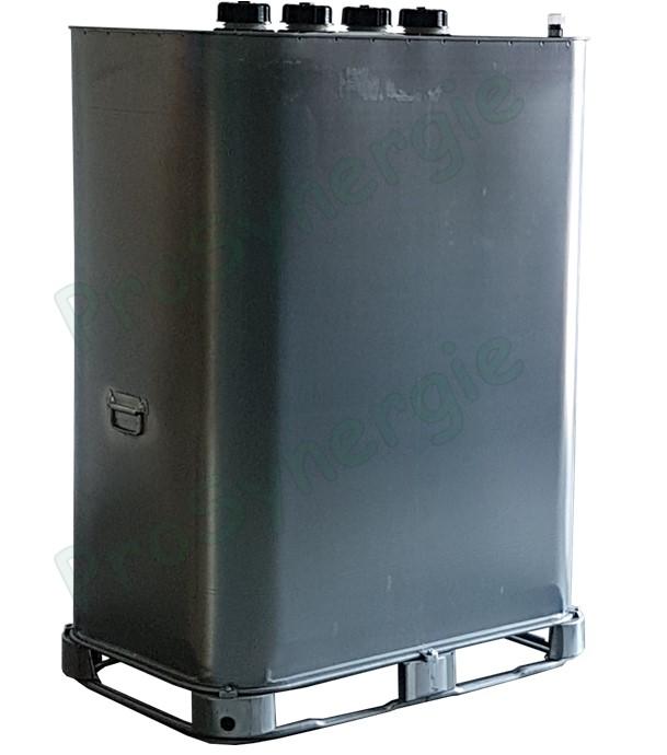 Dimensions et conseils de pose des Cuves Double Parois VET (métal sur palette) Schutz