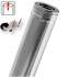 Kit conduit cheminée Extérieur Duoten (Isolé 25 mm) Øint/ext. 100/150, Inox, Raccord concentrique hauteur utile 311 cm (axe du piquage - sortie des fumées)